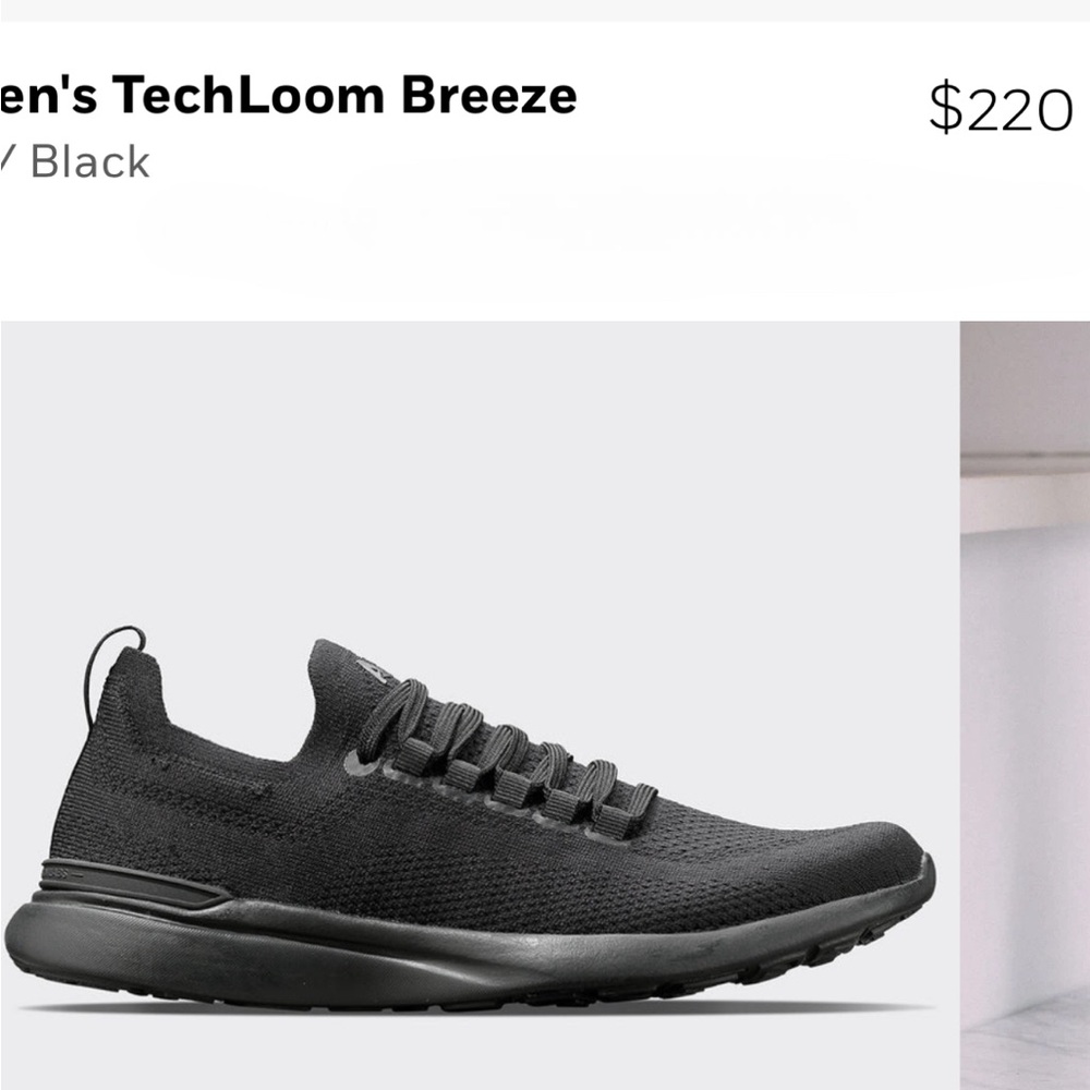 Pre-loved Women’s APL TechLoom Breeze Black/Black Size 9.5
